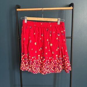 UO Floral mini skirt